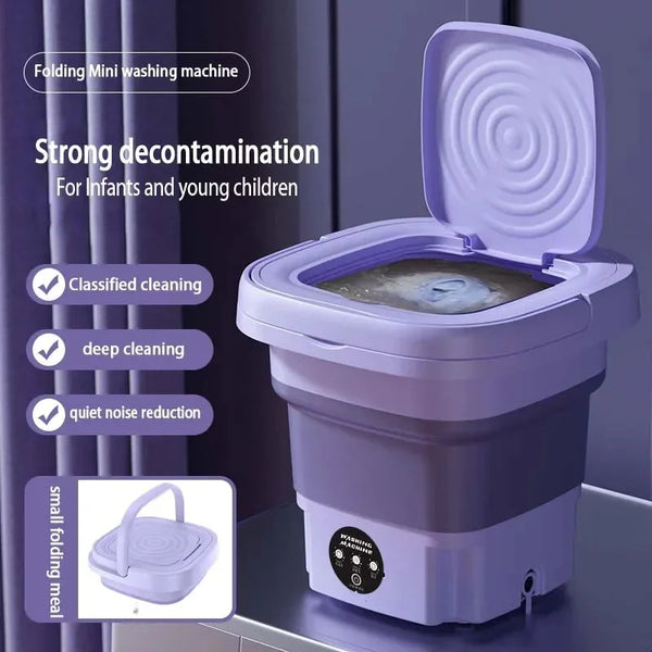 Foldable Mini Washing Machine