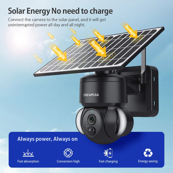 4MP WIFI Solar Camera