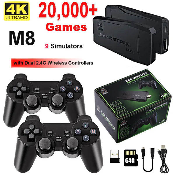 4k HD Stick Video Game Console