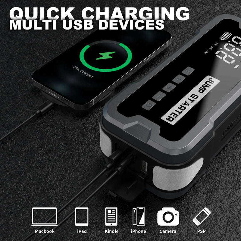 Car Emergency Starting Jump Wireless Power Supply